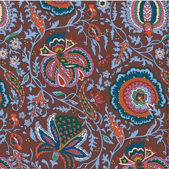 New Vera Bradley Floral Patterned Brown Crossbody Bag - Picture 8 of 8